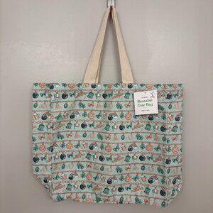 NWT - St Patrick's Day Charms Canvas Reusable Tote